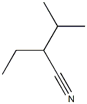 2-ETHYL-3-METHYLBUTTRONITRILE 结构式