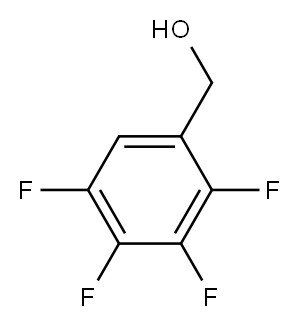 2,3,4,5-四氟苄醇 结构式
