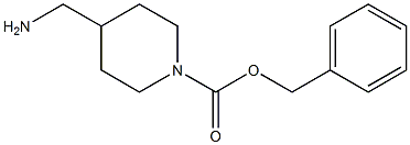 1-CBZ-4-氨甲基哌啶 结构式