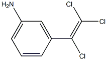 3-(三氯乙烯基)苯胺 结构式