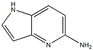 5-氨基-4-氮杂吲哚 结构式
