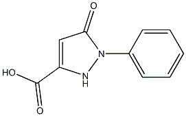 1-苯基-3-羧基-5-吡唑啉酮 结构式