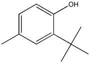 单叔丁基对甲酚 结构式