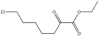 7-氯-2-氧-庚酸乙酯 结构式