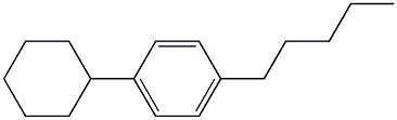 对戊基环己基苯 结构式