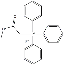 甲氧甲酰基甲基三苯基溴化膦 结构式