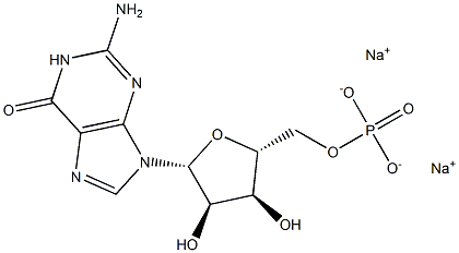 鸟苷酸钠 结构式
