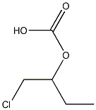 氯甲基-2-甲乙基碳酸酯 结构式