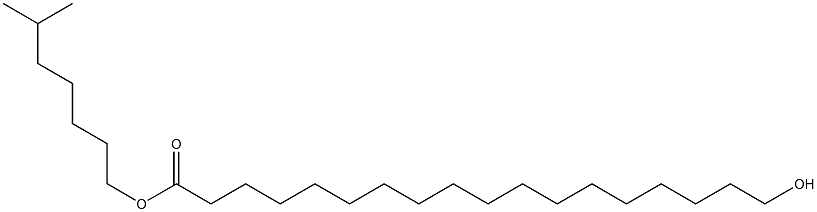 羟基硬脂酸异辛酯 结构式