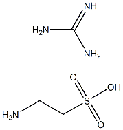 胍基牛磺酸 结构式