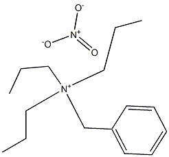 苄基三丙基硝酸铵 结构式