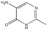 2-甲基-5-氨基-4-嘧啶酮 结构式