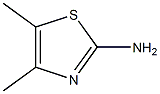 2-氨基-4,5-二甲基噻唑 结构式