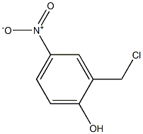 2-羟基-5-硝基苄氯 结构式
