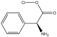 S(+)-邻氯-A-氨基苯乙酸 结构式