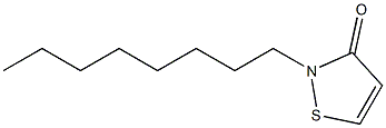 2-辛基-4-异噻唑啉-3-酮 结构式