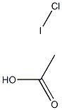 一氯化碘-乙酸 结构式