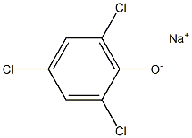2,4,6-三氯苯酚钠盐 结构式