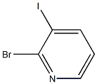 2-溴-3-碘吡啶 结构式