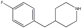 4-对氟苄基哌啶 结构式