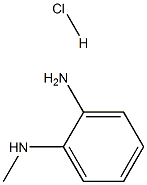 N-甲基邻苯二胺基盐酸盐 结构式