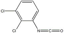 双氯苯异氰酸酯 结构式