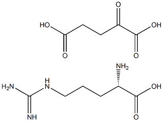 精氨酸酮戊二酸盐 结构式