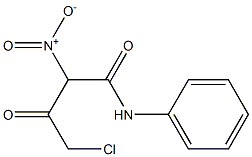 4-氯-2-硝基乙酰乙酰苯胺 结构式