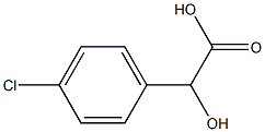 DL-对氯扁桃酸 结构式