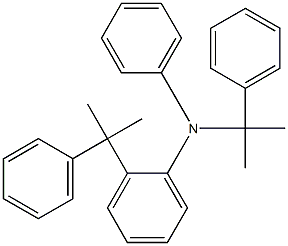 二异丙苯基二苯胺 结构式