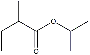 2-甲基丁酸异丙酯 结构式