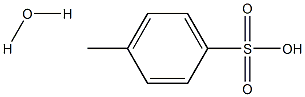 对甲苯磺酸一水合 结构式