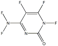 五氟胞嘧啶核苷 结构式
