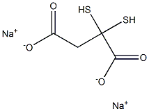 二巯基丁二酸钠 结构式