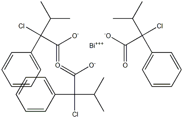 Α-异丙基氯苯乙酸 结构式