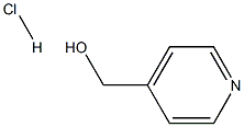 4-吡啶甲醇盐酸盐 结构式