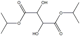 D-酒石酸二异丙脂 结构式