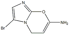 3-BROMOH-IMIDAZO[1,2-A]PYRIDIN-7-AMINE 结构式