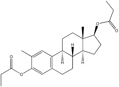 METHYLESTRADIOLDIPROPIONATE 结构式