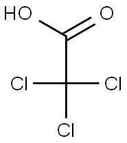 TRICHLOROACETICACID,30%(W/V)AQUEOUSSOLUTION 结构式