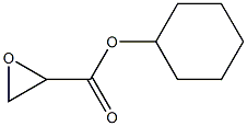 CYCLOHEXYL GLYCIDATE 结构式