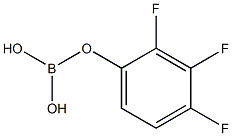 2,3,4-Trifluofophenylboric acid 结构式