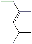 trans-2,4-Dimethyl-3-hexene. 结构式