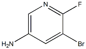 5-Amino-3-bromo-2-fluoropyridine 结构式