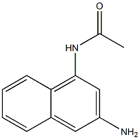 1-Acetamido-3-aminonaphthalene 结构式