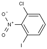 2-Chloro-6-iodonitrobenzene 结构式