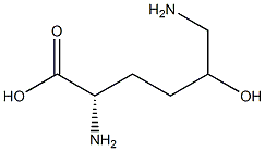 L-D-HYDROXYLYSINE 结构式