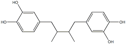 4,4'-(2,3-二甲伸丁)二兒茶酚 结构式