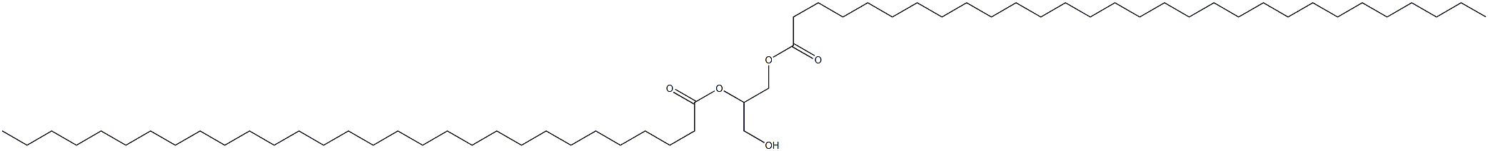 二蜜蠟酸甘油酯 结构式