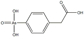 對羧甲基苯胂酸 结构式